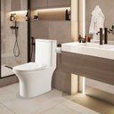 Ver imagem 3 de Vaso Sanitário Monobloco Esmaltado Completo Xambre Mx102 Cor:branco