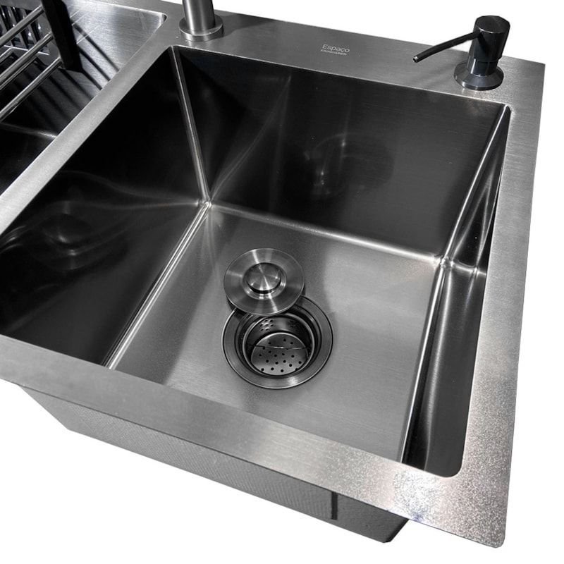 Cuba Gourmet com Acessorios Espaçokb H7843b Black Acetinado - 6