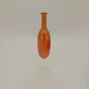 Ver imagem 2 de Vaso Garrafa Decorativo de Vidro Âmbar 29x7x7cm Enfeite Sala Mesa Estante Flores