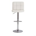 Ver imagem 3 de Kit 2 Banquetas Gomos Branca Estofada Em Couro Ecológico