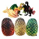 Ver imagem 1 de Almofadas Game Of Thrones Ovos De Dragão (GOT Dragon Eggs)