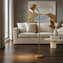 Ver imagem 1 de Luminaria Abajur de Chao Flexivel Decoração Casa Sala Quarto Leitura ou Estudo