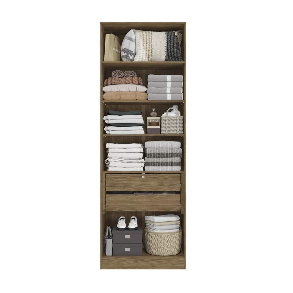 Guarda Roupa Closet Modulado Componível 2 portas Modulado Adapt N535 ...