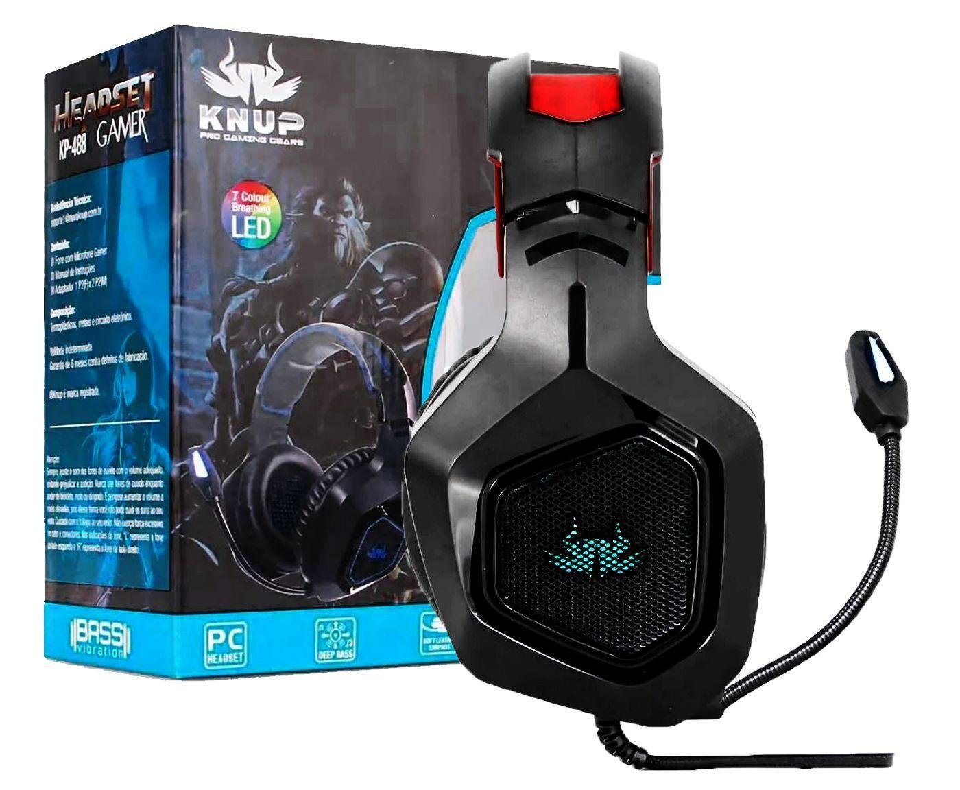 Headset Game USB Pc Ps3 Ps4 xbox One Kanup Kp-488