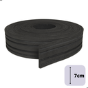 Ver imagem 1 de Roda Meio Boiserie Moldura Eva Autocolante 7cm 10 MT Preto
