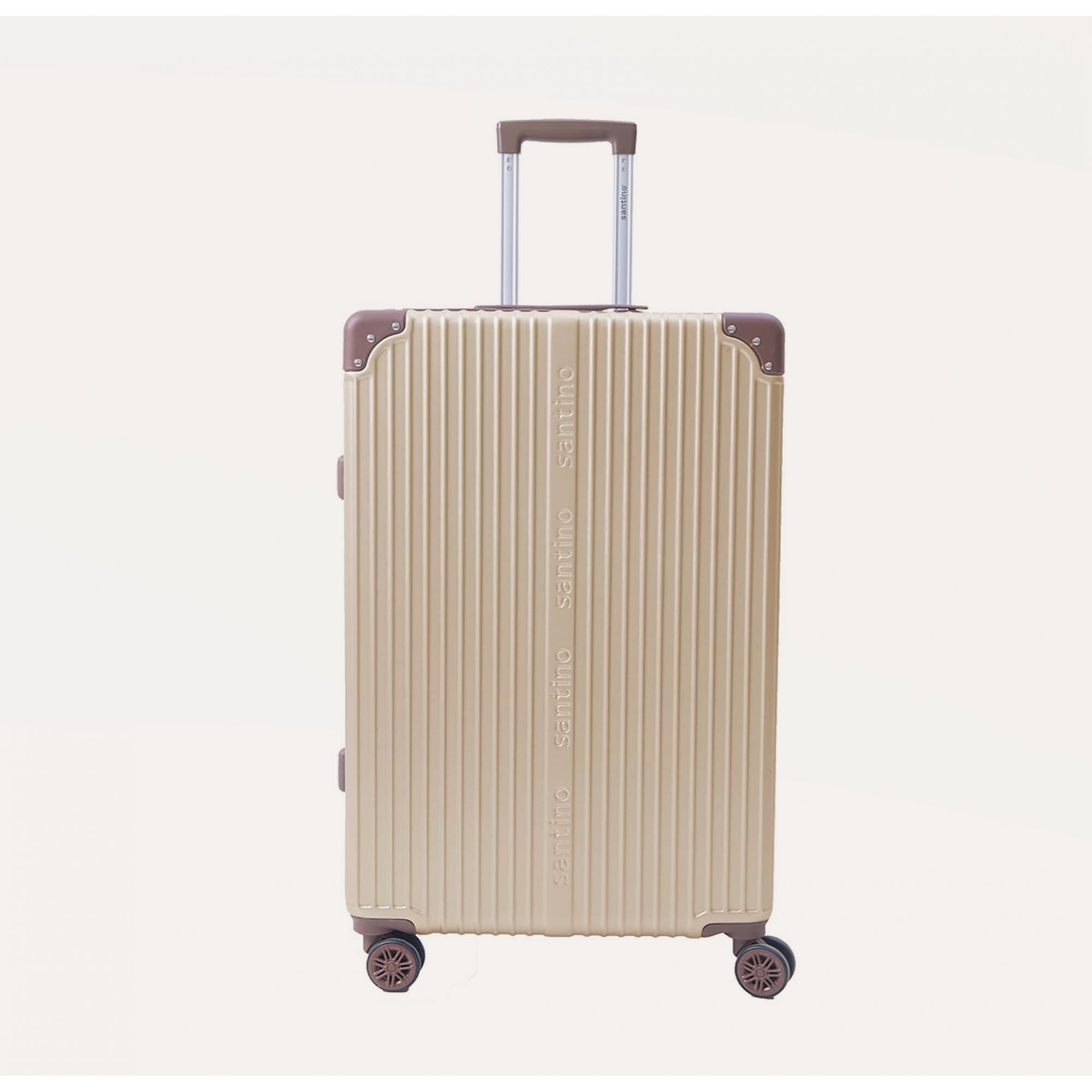 Mala de Viagem Santino c/ Cadeado TSA - Palazzio - Dourado - M - 1