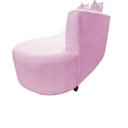Ver imagem 5 de Namoradeira Sofá Feijão Suria Orgânica Couro Rosa Bebê