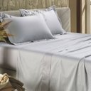 Ver imagem 3 de Jogo de Cama Casal Altenburg Cetim Sublime 300 Fios Gris