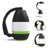 Lanterna Luz 3x1 de Acampamento Camping Portátil Multifuncional Led Recarregável por Usb Alto Brilho - 1