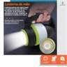 Lanterna Luz 3x1 de Acampamento Camping Portátil Multifuncional Led Recarregável por Usb Alto Brilho - 4