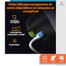Lanterna Luz 3x1 de Acampamento Camping Portátil Multifuncional Led Recarregável por Usb Alto Brilho - 8