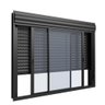 Janela com Persiana Integrada Maxx 2 Folhas Preto - 120x120 - 1