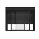 Ver imagem 2 de Janela com Persiana Integrada Maxx 2 Folhas Preto - 120x120