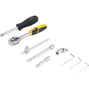 Ver imagem 3 de Jogo de Soquetes e Ponteiras Encaixe 1/4" com 33 Pcs Vonder