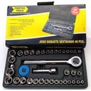 Ver imagem 1 de Kit Jogo Chave Catraca Reversível Jogo De Soquete 40 Pçs Fertak