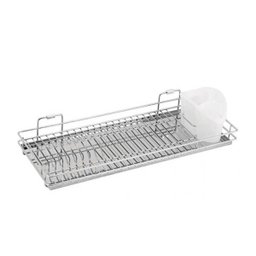 Escorredor de Louça, Pratos e Talheres em Inox com Bandeja - 2