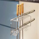 Ver imagem 1 de Suporte Porta Espetos Lateral em Inox - Uso Interno