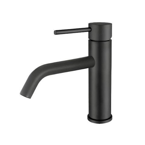 Torneira para Lavatório Bica Baixa Isis Black Matte Drop