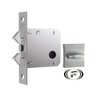 Fechadura 1006 Bater Correr Banheiro Escov Roseta Quadr Stam - 1