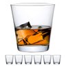 Kit 6 Copos Whisky Dose Cristal Titânio Bohemia Jive 330ml - 1