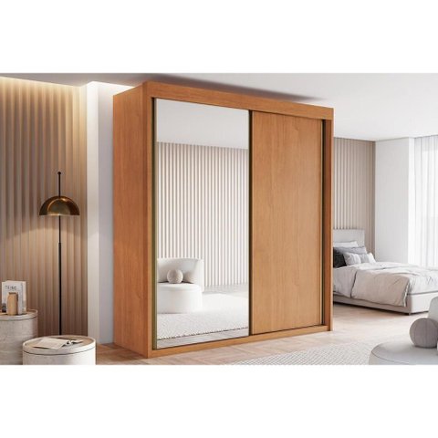 Guarda Roupa Casal 2 Portas 4 Gav Chicago Cinamomo Conquista