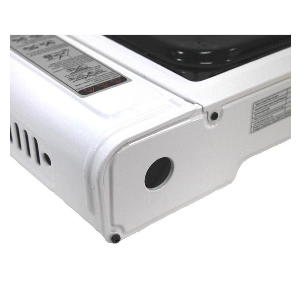 Fogareiro Frontier Camping e Cozinha Branco + 04 Refil Gas - 5