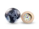 Ver imagem 5 de Luminária Abajur Globo Dragão Led Usb Enfeite Decorativo Esfera de Vidro 3d Base de Madeira