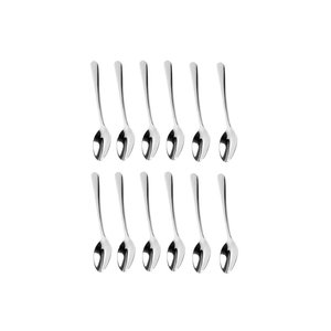 Colher de Cha Inox Resistente Elegante Elite 12un