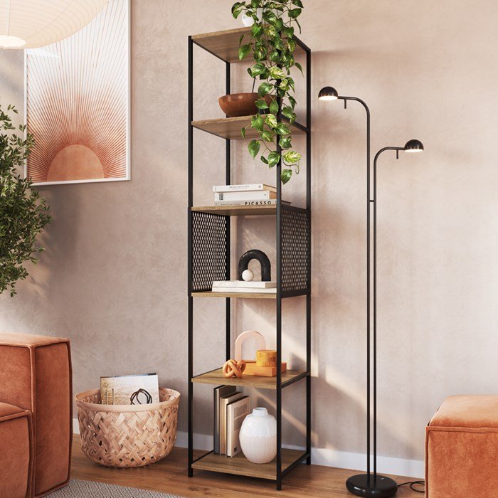Rack 1 Gaveta Estante com Prateleira Industrial 17x23 Mell Preto Pp ...