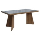 Ver imagem 6 de Conjunto Sala de Jantar Tampo de Vidro 4 Cadeiras Rustic/Cinza/Silver Todi Madesa