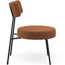 Ver imagem 6 de Poltrona Decorativa Para Sala De Estar Base Fixa Londres L02 Bouclê Terracota - Lyam Lyam Decor