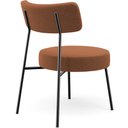 Ver imagem 7 de Poltrona Decorativa Para Sala De Estar Base Fixa Londres L02 Bouclê Terracota - Lyam Lyam Decor