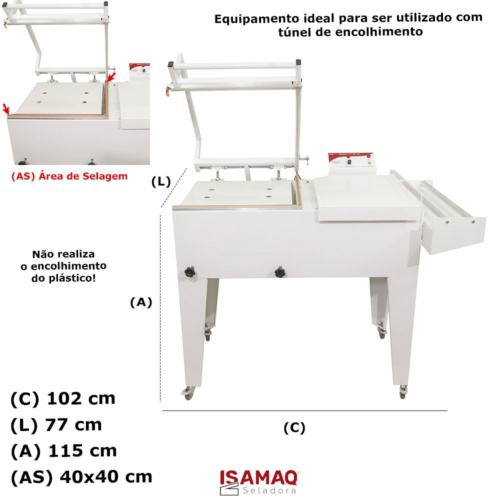 Seladora em L 40x40 - 2