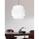 Ver imagem 7 de Lustre Sala de Jantar com Desvio Vivare Md-4397 Cúpula em Tecido 40cm Branco 127/220v