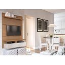 Ver imagem 2 de Painel Para Tv até 50" polegadas Home City 120 cm Natural/Off White Província