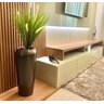 Vaso Decorativo Fibra de Vidro Florida P 65cm Bronze - 1