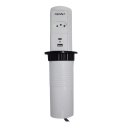 Ver imagem 2 de Torre Automática Moveis Embutir Retrátil Indução Usb Branca