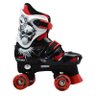 Patins Infantil 4 Rodas Quad Ajustavel Winmax Vermelho M - 1