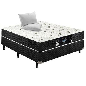 Cama Box Conjugado Viúva Molas Ensacadas - 41x128x188cm