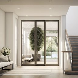 Pelicula Adesiva Vidro Residencial Modelo Teia de Dados Branco - 3