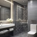 Ver imagem 2 de Pelicula Adesiva Vidro Residencial Modelo Teia de Dados Branco