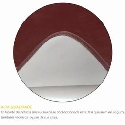 Tapete Liso para Quarto e Sala Tecido de Pelúcia 1,00M x 50cm - Pink - 2 Tapete Liso para Quarto e Sala Tecido de Pelúcia 1,00M x 50cm - Pink - 2