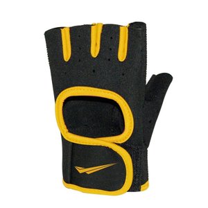 Luva para Academia Ahead Sports Ngga Amarela G
