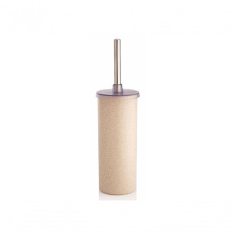 Suporte com Escova Sanitária Banheiro Eco Marfim Ss650ma ou