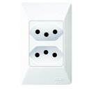 Ver imagem 1 de 2 Tomadas 20a 250 Volts Externo - 1408 - Fame 2 Tomadas 20a/250v Externo - 1408 - Fame