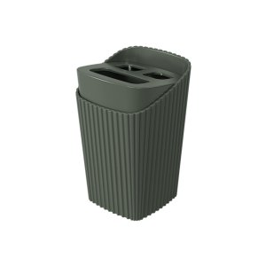 Porta Escova de Dentes Coza New Square Flora Verde Amazon