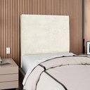 Ver imagem 2 de Cabeceira Solteiro 100 Cm com Frame Luna Boucle Bege Artte