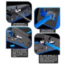 Ver imagem 4 de Alicate Ez Crimp para Conectores Rj45, Rj12 e Rj11 Compacto e Eficiente