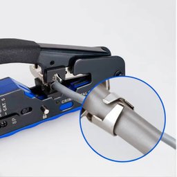 Alicate Ez Crimp para Conectores Rj45, Rj12 e Rj11 Compacto e Eficiente - 8