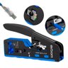 Alicate Ez Crimp para Conectores Rj45, Rj12 e Rj11 Compacto e Eficiente - 1